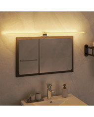 Lampe de miroir à LED 7,5 W Blanc chaud 80 cm 3000 K | Mobilier & Déco