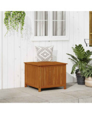 Boîte de rangement de jardin 75x75x58 cm Bois d'acacia solide | Mobilier & Déco