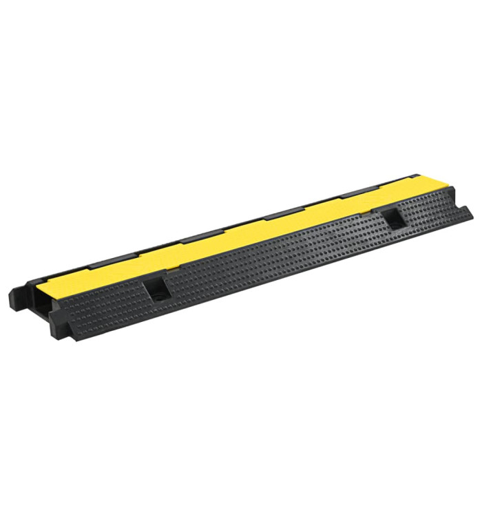Rampe de protection de câble 1 canal caoutchouc 100cm | Mobilier & Déco