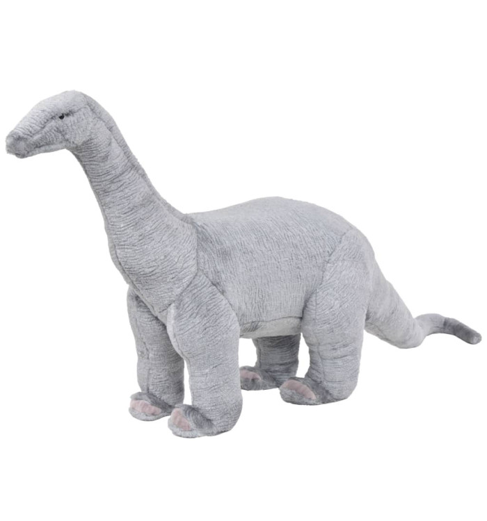 Jouet en peluche Dinosaure Brachiosaurus Gris XXL | Mobilier & Déco