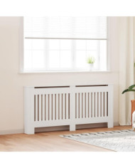 Cache-radiateur Blanc MDF 172 cm | Mobilier & Déco
