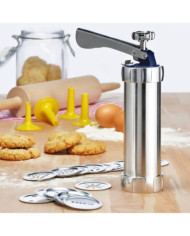 HI Machine à biscuits avec 20 disques de modelage | Mobilier & Déco