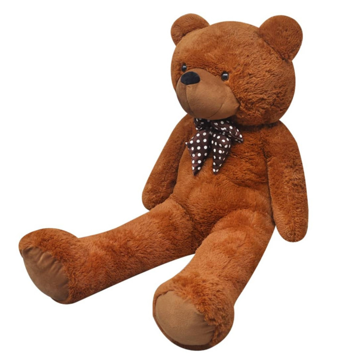 Ourson en peluche XXL Marron 135 cm | Mobilier & Déco