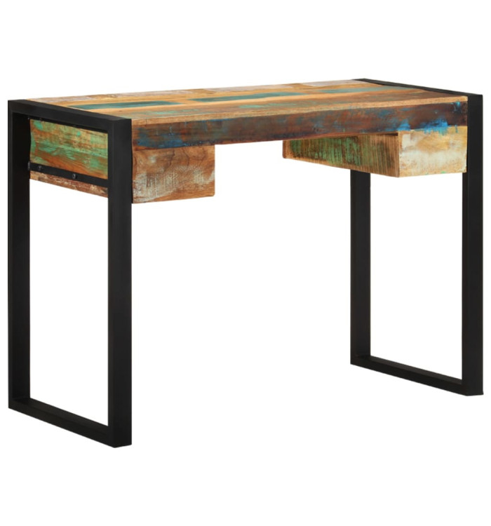 Bureau Bois de récupération massif | Mobilier & Déco
