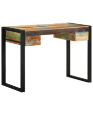 Bureau Bois de récupération massif | Mobilier & Déco