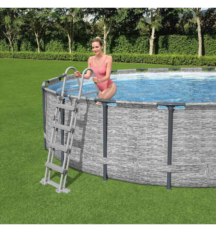 Bestway Échelle de piscine à 4 marches Flowclear 122 cm | Mobilier & Déco