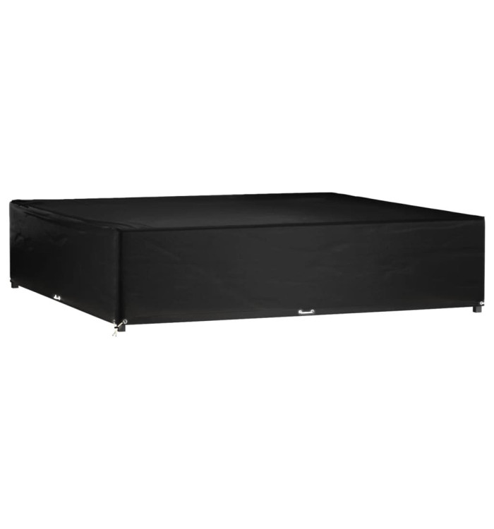 Housse de salon de jardin 16 œillets 240x240x55 cm carré | Mobilier & Déco