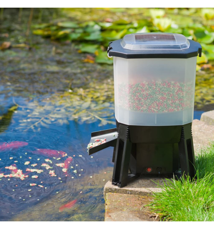 Ubbink Mangeoire à poisson solaire 6 L | Mobilier & Déco