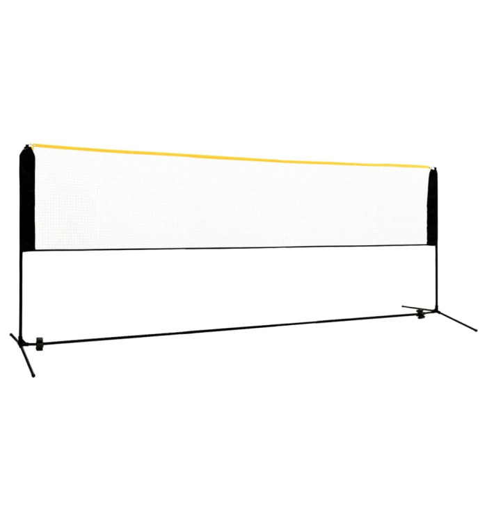 Filet de badminton réglable 400x103x94-158 cm Métal | Mobilier & Déco
