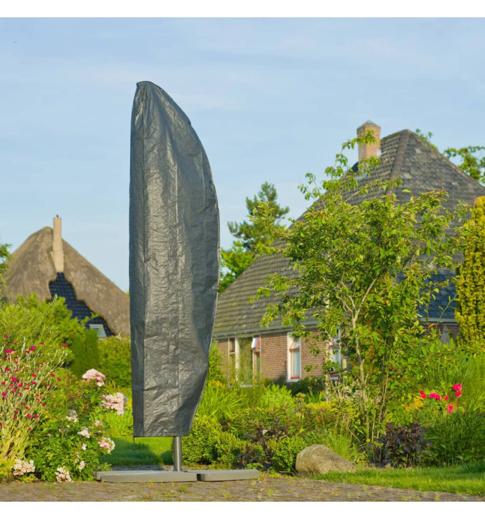 Nature Housse de protection pour parasols inclinés 54/32x260 cm | Mobilier & Déco