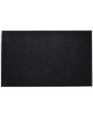 Tapis d'entrée Noir PVC 90 x 120 cm | Mobilier & Déco