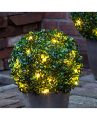 HI Boule de buis avec LED Diamètre 25 cm | Mobilier & Déco