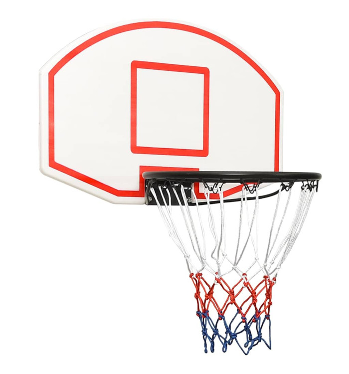 Panneau de basket-ball Blanc 71x45x2 cm Polyéthylène | Mobilier & Déco