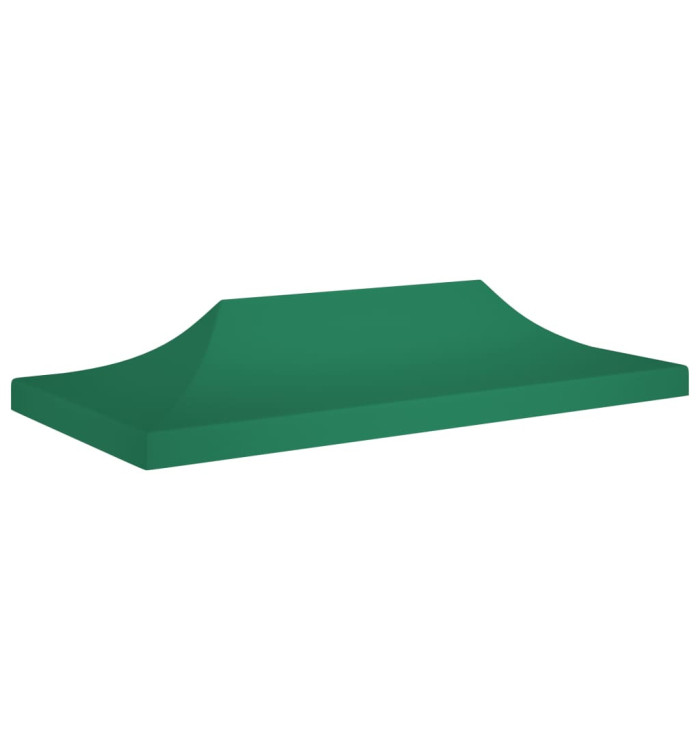 Toit de tente de réception 6x3 m Vert 270 g/m² | Mobilier & Déco