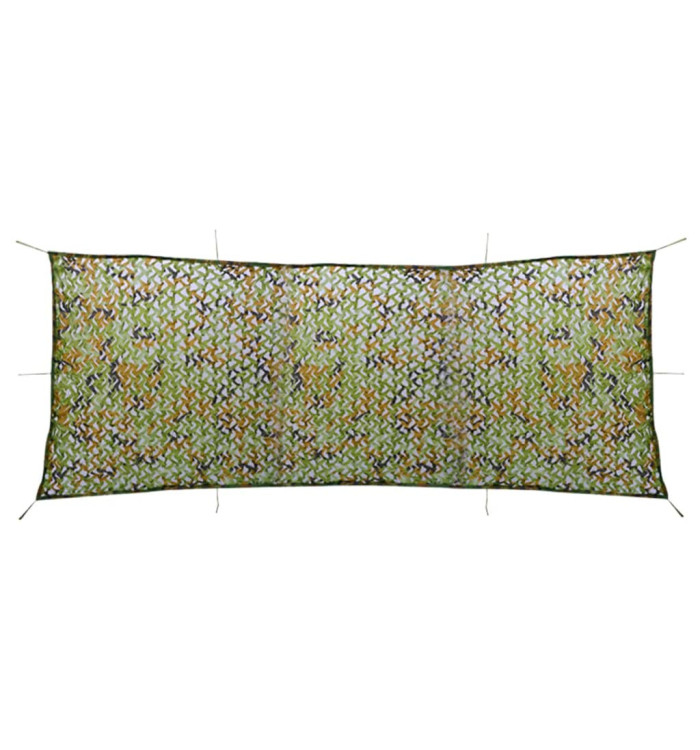 Filet de camouflage avec sac de rangement 1,5x5 m Vert | Mobilier & Déco