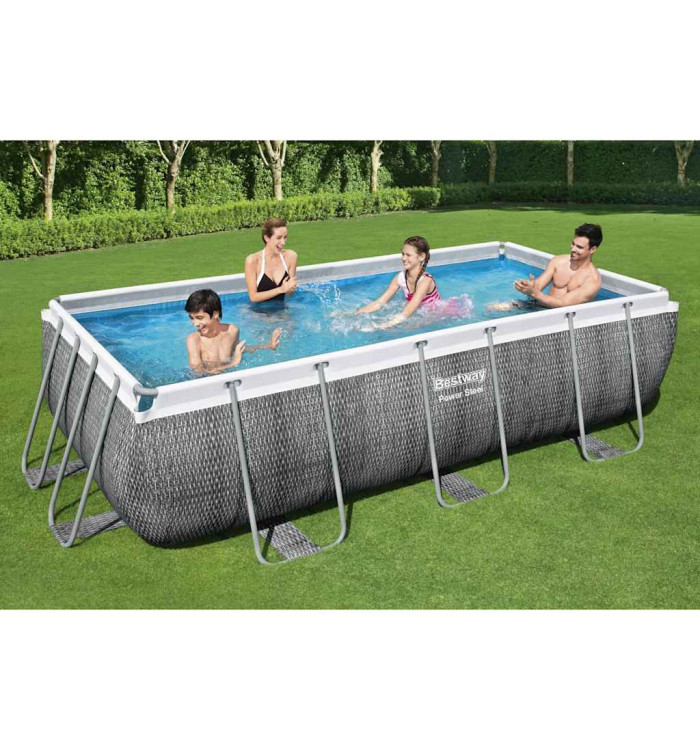 Bestway Ensemble de piscine Power Steel 404x201x100 cm | Mobilier & Déco