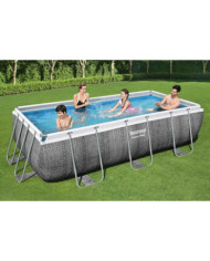 Bestway Ensemble de piscine Power Steel 404x201x100 cm | Mobilier & Déco