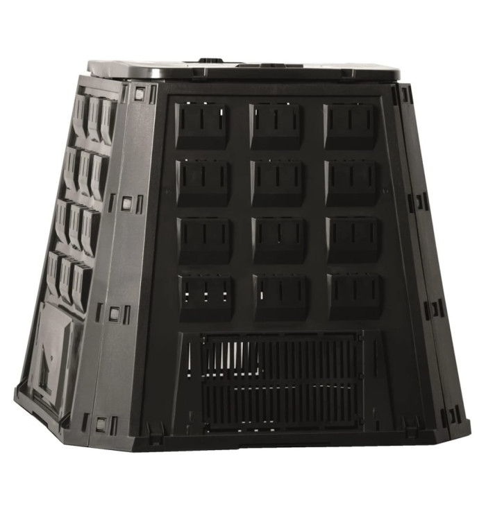 Nature Bac à compost Noir 400 L | Mobilier & Déco