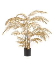 Emerald Palmier Areca artificiel 145 cm Doré | Mobilier & Déco