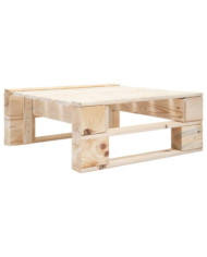 Repose-pied palette de jardin bois | Mobilier & Déco