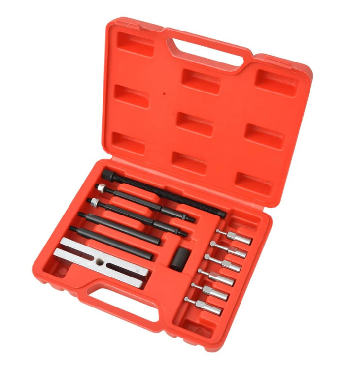 Kit d'extracteurs de roulements de petit insert 16 pièces | Mobilier & Déco
