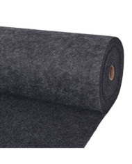Tapis strié pour exposition 1,2x10 m Anthracite | Mobilier & Déco