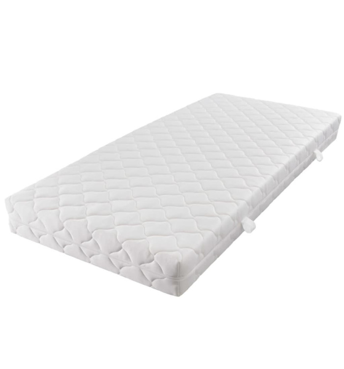 Matelas avec housse lavable 200 x 180 x 17 cm | Mobilier & Déco
