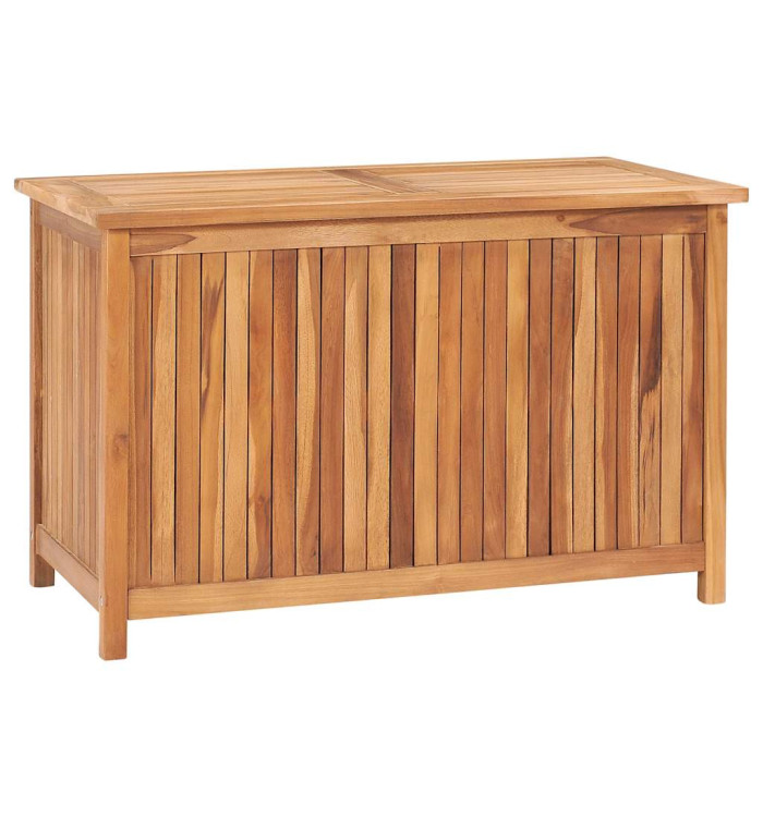 Boîte de rangement de jardin 90x50x58 cm Bois de teck solide | Mobilier & Déco
