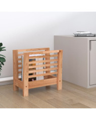 Porte-revues 40x26,5x38,5 cm Bois massif de noyer | Mobilier & Déco