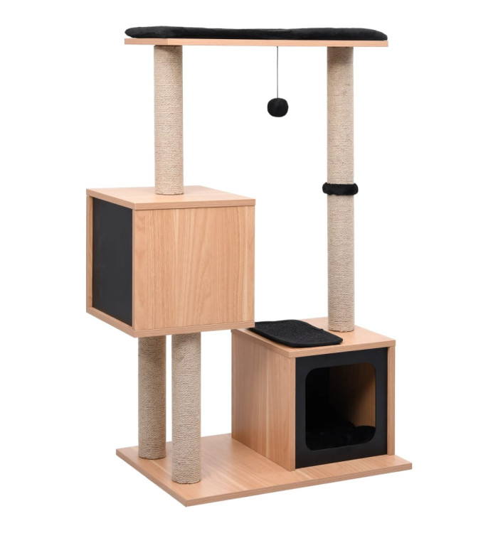 Arbre à chat avec tapis à gratter en sisal 104 cm | Mobilier & Déco