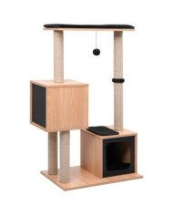 Arbre à chat avec tapis à gratter en sisal 104 cm | Mobilier & Déco
