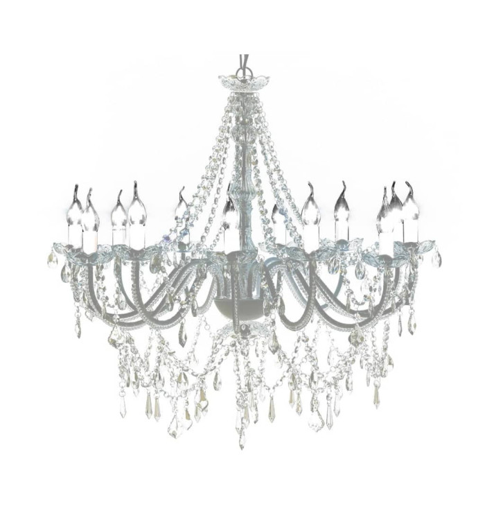 Lustre vénitien baroque 12 feux 1600 cristaux | Mobilier & Déco
