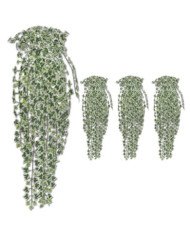 Buissons artificiels de lierre 4 pcs Bigarré 90 cm | Mobilier & Déco