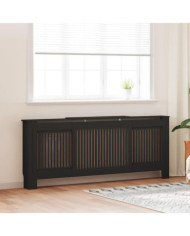 Cache-radiateur MDF Noir 205 cm | Mobilier & Déco
