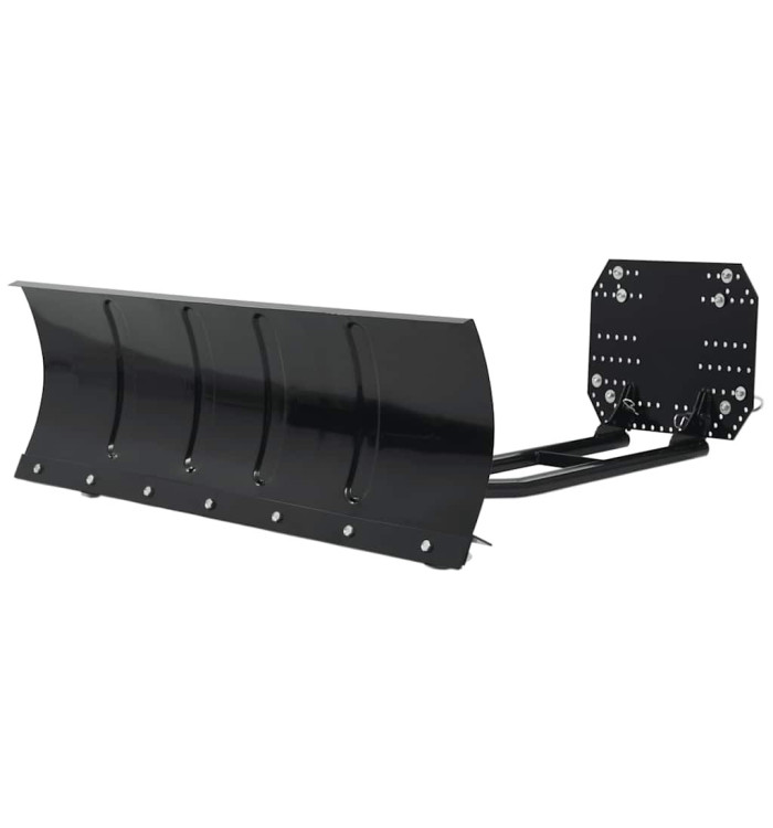 Chasse-neige pour VTT 120 x 38 cm Noir | Mobilier & Déco