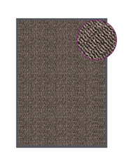 Paillasson touffeté 60x90 cm Marron foncé | Mobilier & Déco
