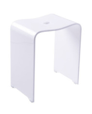 RIDDER Tabouret de salle de bain Trendy blanc | Mobilier & Déco