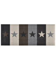 Tapis de sol de cuisine lavable Étoile 60x180 cm | Mobilier & Déco