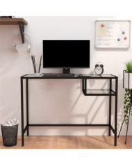 Bureau d'ordinateur Transparent 100x36x74 cm Verre | Mobilier & Déco