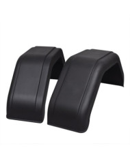 Garde-boue 2 pcs pour roues de remorque 220 x 760 mm | Mobilier & Déco