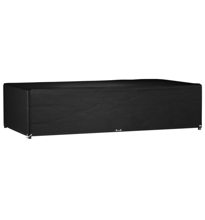 Housse de salon de jardin 12 œillets 315x160x75cm rectangulaire | Mobilier & Déco