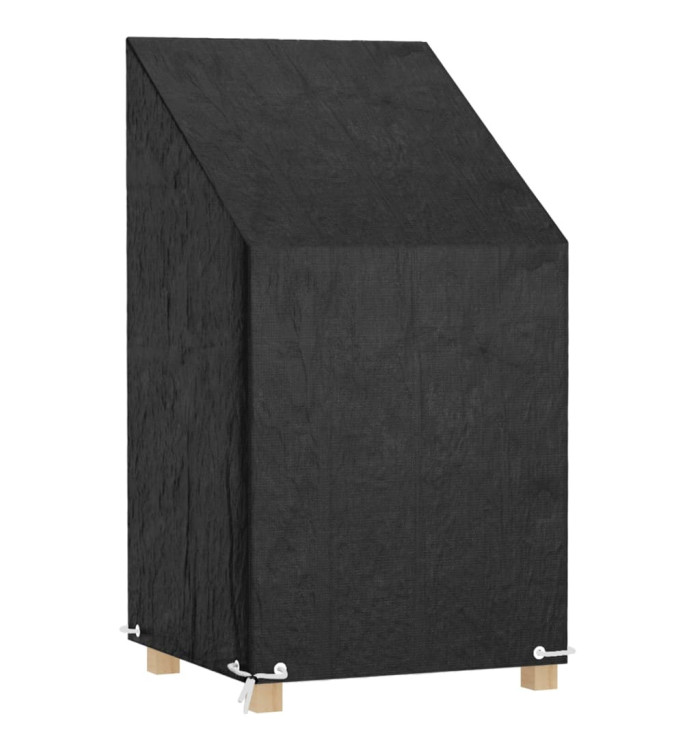 Housse de chaise de jardin 8 œillets 65x65x80/120 cm PE | Mobilier & Déco