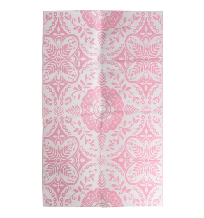 Tapis d'extérieur ARAKIL rose 160x230 cm PP | Mobilier & Déco