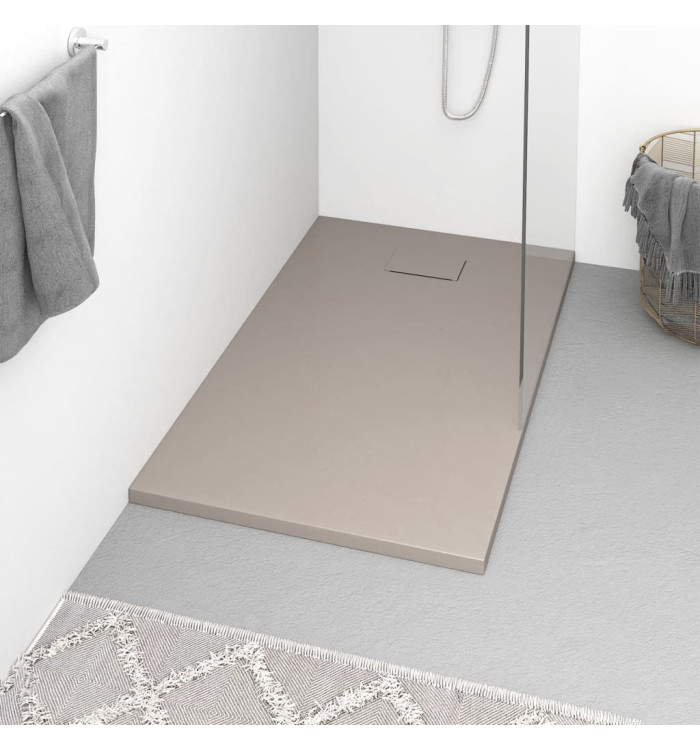 Receveur de douche SMC Marron 120x70 cm | Mobilier & Déco