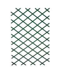 Nature Palissade de jardin 50 x 150 cm PVC Vert | Mobilier & Déco