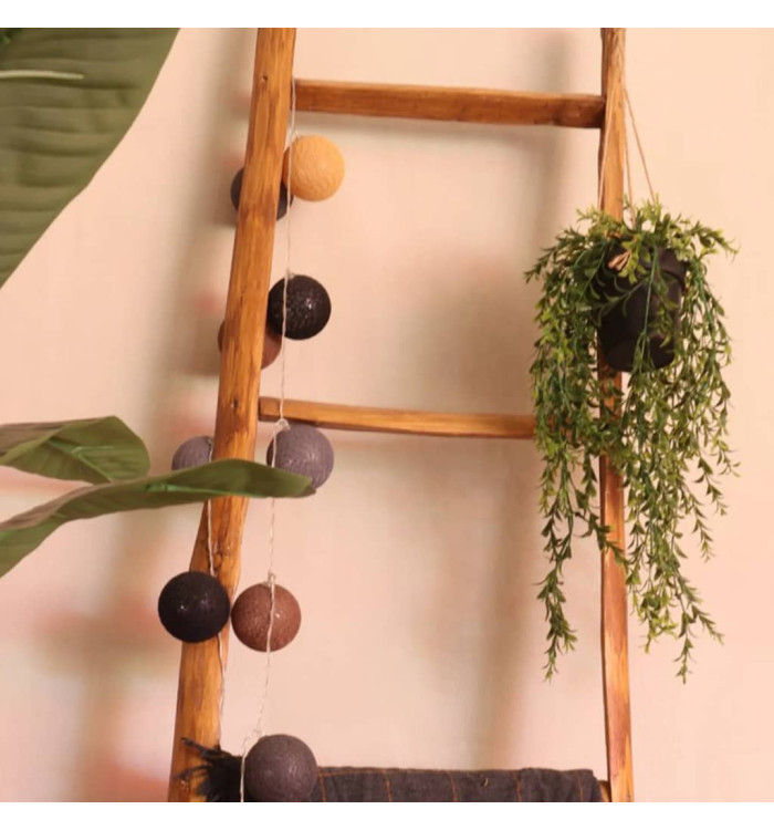 Emerald Buis artificiel suspendu en pot 50 cm | Mobilier & Déco