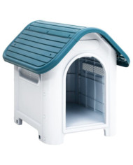 Niche pour chien Bleu 59x75x66 cm Polypropylène | Mobilier & Déco