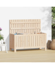 Boîte de rangement de jardin 108x42,5x54 cm Bois massif de pin | Mobilier & Déco