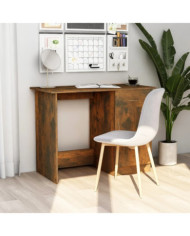 Bureau Chêne fumé 100x50x76 cm Bois d'ingénierie | Mobilier & Déco