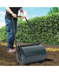 Rouleau à gazon vert et noir 63 cm 50 L | Mobilier & Déco